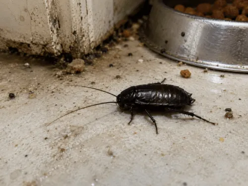 blatta orientalis in casa